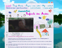 Tablet Screenshot of enfantsdesandes.org